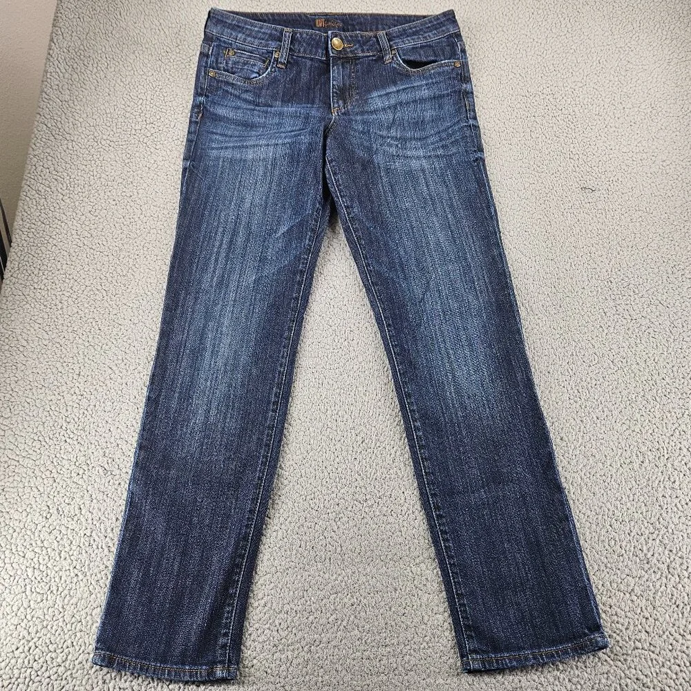 SoldKut From The KlothJeans Womens 10 32x31 Dark Blue Stretch Denim Straight Leg